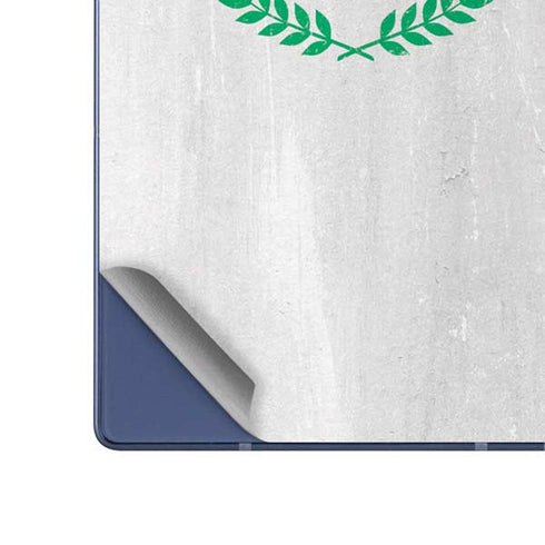 Cyprus Flag Distressed Galaxy Z Fold6 Skin